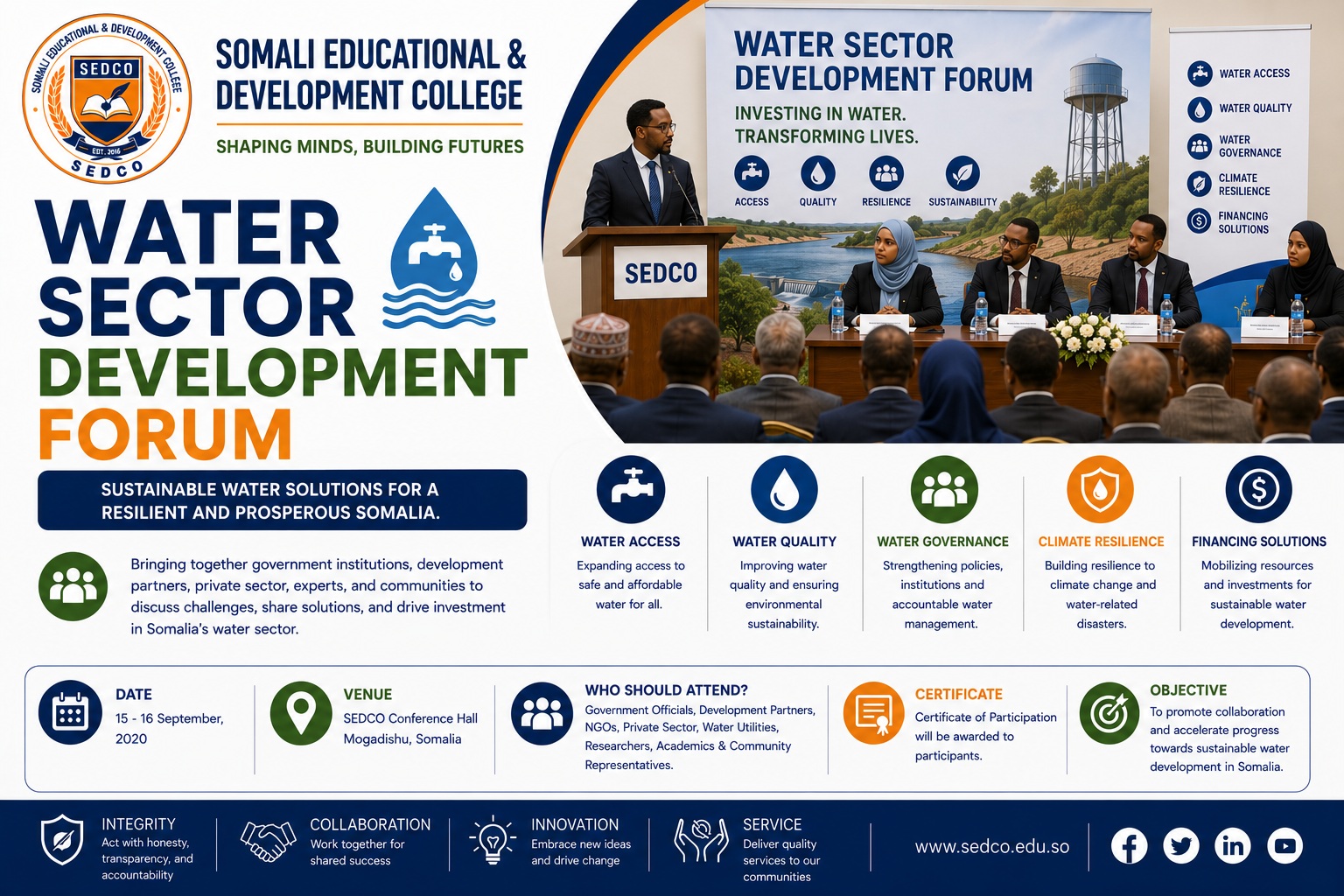 Water Sector Development Forum