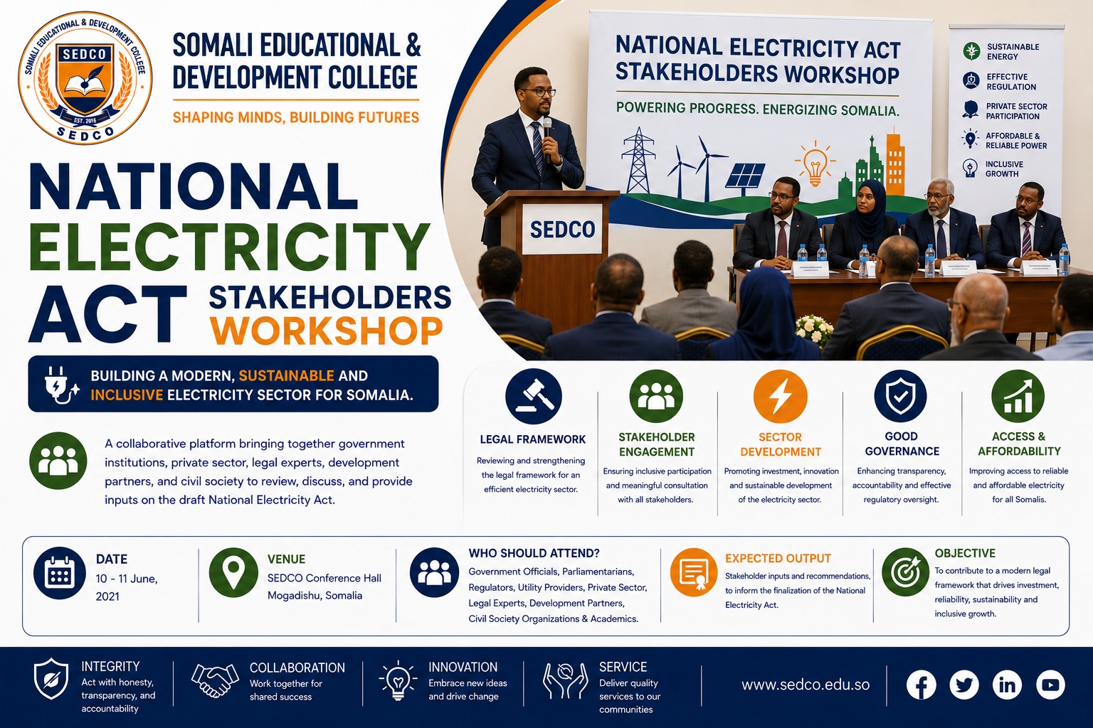 National Electricity Act Stakeholders Workshop